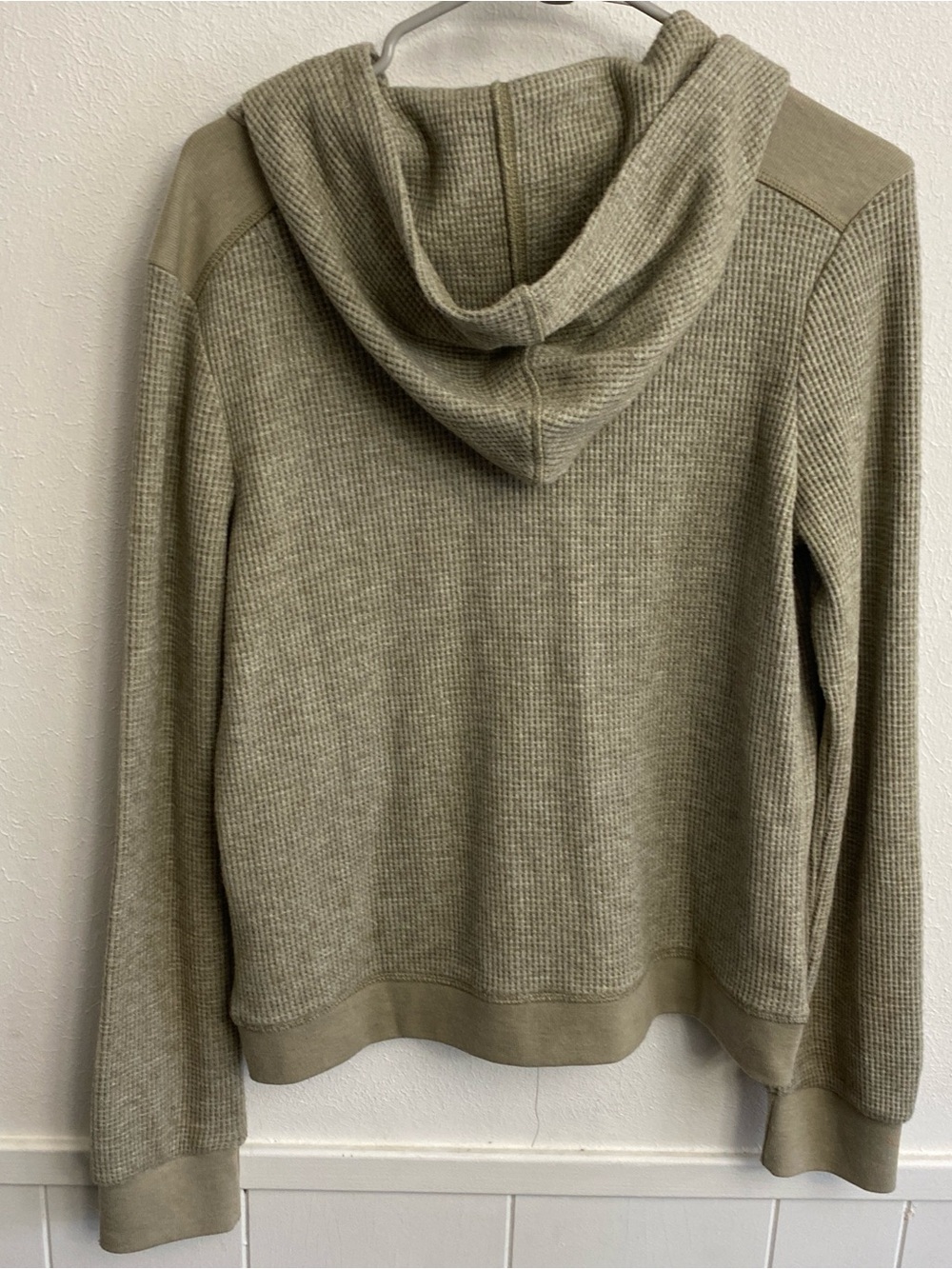 Miss Me Olive Ribbed Zip Jacket - Picture 3 of 3